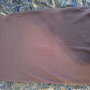 LuLaRoe Dusty Mauve Textured Pencil Skirt